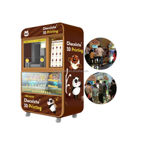 Distributeur automatique de chocolat avec logo personnalisable, solutions de vente au détail, kiosque autoportant pour centre commercial
