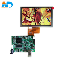 Module LCD TFT 5 pouces 1920*1080 haute résolution 1000 nits haute luminosité lisible par la lumière du soleil avec interface LVDS