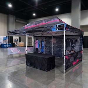 Gazebo Industriale Commerciale 10x20 (3x6) con Pareti Laterali per il Mercato Europeo, Tenda per Fiere, Gazebo Pieghevole Pop-up da Esterno - Product Image 2