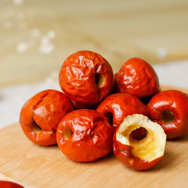 Dried Jujube Fruit Vacuum Fried Crispy Fruit 100%Natural Whole Jujube Nutritious Green Fruit Wholesale Factory Price