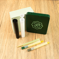 Tube à cigarettes simple OEM personnalisé avec filtre, paquet de 6 pré-roulés pour papiers dans une boîte en métal