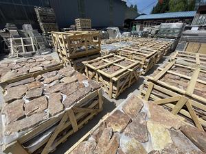 Piastrelle per Esterni in Ardesia <span class=keywords><strong>Naturale</strong></span> Nera Stile Moderno, Confezione Sfusa, Blocchi Quadrati con Finitura Anticata, Decorazione per Villa, <span class=keywords><strong>Antiacido</strong></span> - Product Image 5