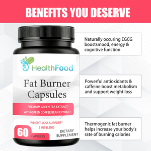Cápsulas Quemagrasas de Garcinia Cambogia y Cetonas de Frambuesa al por Mayor con Extracto de Té Verde y Café Verde para la Pérdida de Peso - Product Image 3