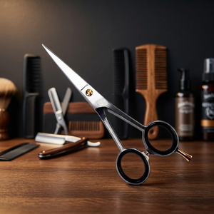 Juego de Tijeras de Peluquería Profesionales de 5 Pulgadas, Acero Inoxidable con Acabado Mate, Mango Largo para Diestros, Hechas en Japón - Product Image 6