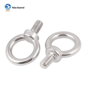 Boulon à œillet en acier inoxydable 304 316 électro-polissé passivé JIS1168, boulon à <span class=keywords><strong>anneau</strong></span> métrique, levage et amarrage HIDEA 20RHS085 - Product Image 2