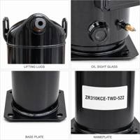Compresseurs de réfrigération de climatiseur ZR310KCE-TFD-522 de ZR310KCE-TW7 ZR310KCE-TWD-524 ZR310KCE-TWD-523 ZR310KCE-TWD-522