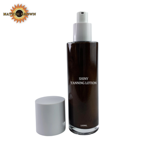 Meilleures ventes Lotion de bronzage instantané Produit de beauté foncé pour le corps Contenant une ombre brillante Lit de bronzage Vegan Brown Lotion autobronzante - Product Image 2