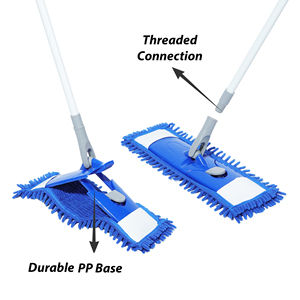 57 "microfiber phẳng lau với 2 có thể giặt pads-cho ướt & khô làm sạch trên gỗ cứng, Laminate, gạch, và sàn vinyl - Product Image 3