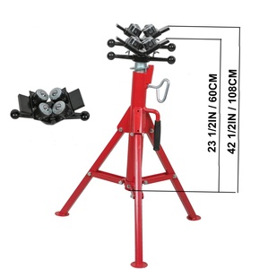 ขาตั้งท่อเหล็ก 1107 พร้อมขายึดแบบลูกปืนคู่สำหรับรองรับท่อขนาด 12 นิ้ว - Product Image 4