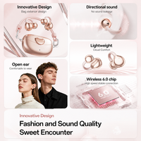 Écouteurs sans fil M106 Cœur d'amour, mini TWS V6.0, étui magnétique, 24h d'autonomie, rose et violet, cadeau pour filles - Vente Flash
