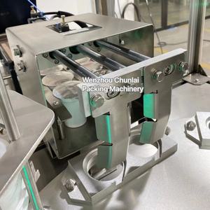 Machine de scellage de remplissage de tasse de yaourt de Type rotatif de longue durée de vie de haute qualité - Product Image 6