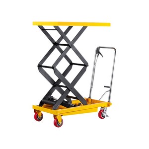 1 Ton Electric Chain Steel Platform Single Faced Pallets New Double <strong>Rail</strong> 720mm High Lifting <strong>Trolley</strong> - Product Image 1