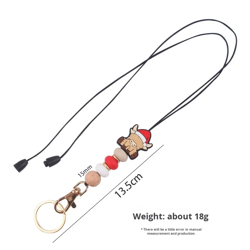 Sports Style Anti-lost Soft Silicone Earphone Holder Neck Strap Cord for Airpods Magnetic Holder Loop Image 2