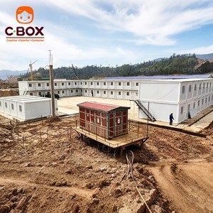 Abri d'urgence modulaire à déploiement rapide Cbox Wholesale pour les secours en cas de catastrophe, maison conteneur en kit - Product Image 6