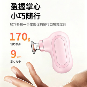 Mini Fascia Gun Palm Sized 12 Speed Levels USB Rechargeable Portable Massage Gun For Muscle Relaxation - Product Image 2