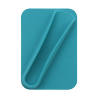 Support autocollant portable en silicone pour gloss à lèvres, en forme de rouge à lèvres, à fixer à l'arrière