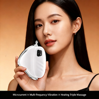Masseur électrique Gua Sha, vibration, micro-courant, thérapie thermique, outil de grattage, relaxation musculaire, libération des fascias, appareil de massage corporel