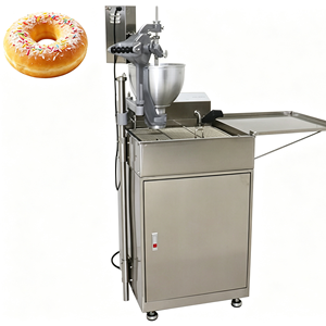 Nueva Máquina Automática para Hacer <span class=keywords><strong>Donuts</strong></span> de 220V para Panadería, con Tres Formas para Moldear y Freír <span class=keywords><strong>Donuts</strong></span> - Product Image 1
