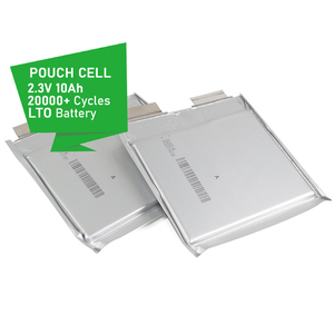 NCM có thể sạc lại 60127219 <span class=keywords><strong>Lithium</strong></span> titanate Li-<span class=keywords><strong>ion</strong></span> pin Pouch 2.3V <span class=keywords><strong>2.4V</strong></span> 10AH lto pin cho xe điện - Product Image 1