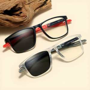 Lunettes de lecture photochromiques <span class=keywords><strong>anti</strong></span>-lumière <span class=keywords><strong>bleue</strong></span> carrées de haute qualité et bon marché avec verres unisexes - Product Image 1