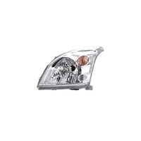 Phares pour Toyota Land Cruiser Prado J120, projecteur noir, Angel Eye LED DRL ou phare halogène argenté, lampe auto 4x4
