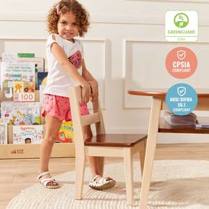 Ensemble table et chaise pour enfants en contreplaqué <span class=keywords><strong>de</strong></span> bouleau Montessori, mobilier <span class=keywords><strong>de</strong></span> classe pour <span class=keywords><strong>l</strong></span>'école maternelle et la maternelle, équipement <span class=keywords><strong>de</strong></span> garderie en bois pour tout-petits - Product Image 2