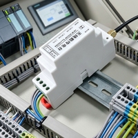 Puente Inalámbrico Lora RS485 RS232 de 6 km, 410-525 MHz, Conexión Directa PLC SCADA, Transmisión Remota de Datos Industriales por Radio