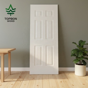 <span class=keywords><strong>Porte</strong></span> moulurée blanche apprêtée de qualité supérieure, prix compétitif pour chambre à coucher - Product Image 6