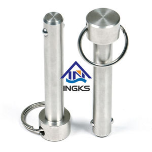 Goupille à dégagement rapide en acier inoxydable 304, goupille à bille à dégagement rapide, différentes tailles 1/4\", 5/16\", 3/8\", 7/16\", 1/2\", 5/8\" de diamètre, zingué - Product Image 4