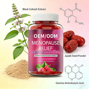 Gomitas de Black Cohosh de Marca Privada para el Alivio de la Menopausia, Soporte para los Brotes de Calor en Mujeres - Product Image 4