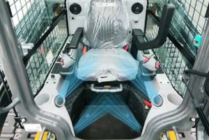 KATOCASE Diesel aangedreven compacte <span class=keywords><strong>track</strong></span> skid steer loader met korte draaicirkel, hydraulische pomp lager voor kas/fruitboomgaard - Product Image 5