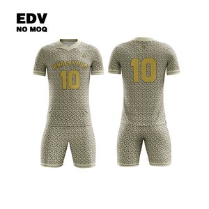 Nuevo Diseño de Camiseta de Fútbol Estampada a Color, Uniforme de Fútbol Personalizado de Alta Calidad 100% Poliéster para Competiciones - Product Image 6