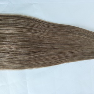 Hotsale 20 pollici 100 g/pz brasiliano Remy <span class=keywords><strong>capelli</strong></span> umani tende <span class=keywords><strong>Color</strong></span> marrone <span class=keywords><strong>cenere</strong></span> - Product Image 4
