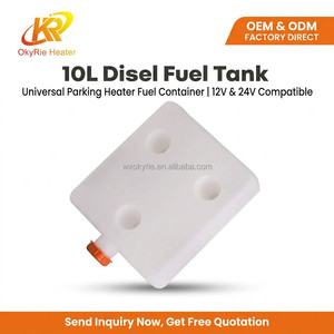 Factory OkyRie DFT 10LW 10L Thickened Diesel Heater Fuel Tank Leak-proof Oil Storage Box for 2KW 5KW 8KW Car Parking Air Heater - Product Image 1