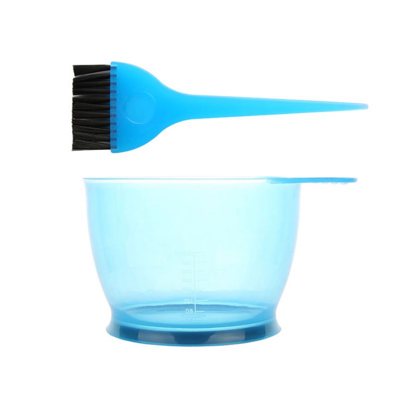 Новинка, хит продаж, мягкая профессиональная красочная пластиковая миска для окрашивания волос в салон красоты, Гибкая силиконовая миска для смешивания
