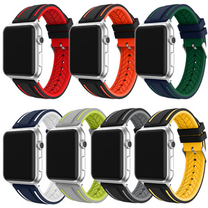 Fashionable <span class=keywords><strong>Watch</strong></span> Style Buckle Silicone Bands To Smart <span class=keywords><strong>Watch</strong></span> For <span class=keywords><strong>Apple</strong></span> <span class=keywords><strong>Watch</strong></span> For Iwatch Band Series <span class=keywords><strong>4</strong></span> - Product Image 1