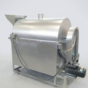 Máquina Automática para Asar Cacahuetes a Gas, Tipo Tambor de Acero Inoxidable, Equipo para Asar Anacardos y Sésamo - Product Image 1
