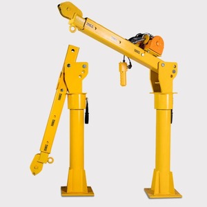 מנוף הידראולי חשמלי נייד חדש 500 ק\"ג 12 וולט למשאיות קטנות, סיבוב 360 מעלות, מיני מנוף רכוב על משאית, מנוע תיבת הילוכים לבנייה - Product Image 2