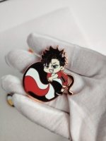 Pins en émail personnalisés de haute qualité, fabriqués en usine, souvenirs de dessins animés, photos réelles.