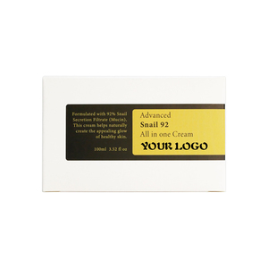 Label privé Soins de la peau 92% Escargot Hydratant pour la peau Blanchiment lisse Éclaircit Raffermissant Hydratant au collagène <span class=keywords><strong>4</strong></span> en 1 <span class=keywords><strong>Crème</strong></span> pour le visage - Product Image 5