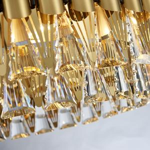 Candelabro de cristal de lujo posmoderno, luz de techo para apartamento LED, oficina o <span class=keywords><strong>restaurante</strong></span>, lámpara colgante decorativa para el hogar - Product Image 6