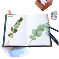 Papiers de Remplissage Classiques Créatifs Faits Main en Cuir Véritable pour Agenda Rechargeable avec Insert de Carnet de Voyage en Cuir Crazy Horse