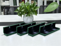 Boîte à Bracelets LED Vert Foncé en Gros, Boîte à Longue Chaîne LED Vert Foncé, Boîte à Bijoux LED Personnalisable avec Logo