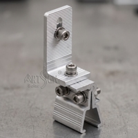 Supports de montage solaire ArtSign, pinces directes pour modules, structure en aluminium léger pour l'installation de panneaux sur toiture non-perforée