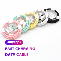 Câble de charge rapide USB-C en nylon tressé, cordon de chargeur Type-C PD, câble de synchronisation de données pour iPhone 18 17 16 et téléphones mobiles Android