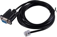 DB9 M/F serie RS232 a RJ12 6P6C Cable adaptador