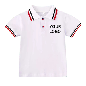 Polo de Algodón Blanco para Hombre, Manga Corta, Color Sólido, Transpirable, Tela Oxford, Logotipo Frontal, Estilo Casual - Product Image 5