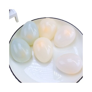 Jincan al por mayor: Juguete antiestrés divertido que cambia de color, juguete de gema de huevo para apretar con rebote lento, estilo Happy Sun - Product Image 2