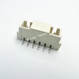 JST 2.5mm pitch XHS konektörü 6 Pin erkek gofret dik açı konektörü