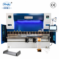 Mesin Tekuk Plat Otomatis Hidrolik CNC DA53TX 3200 mm Sinkronisasi Presisi Tinggi